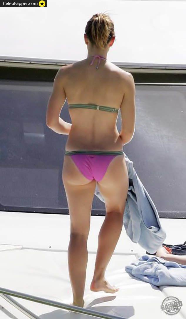 jessica biel fap butt ass thong bikini